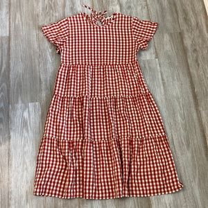 ROOLEE Boutique Red and White Checkered Dress